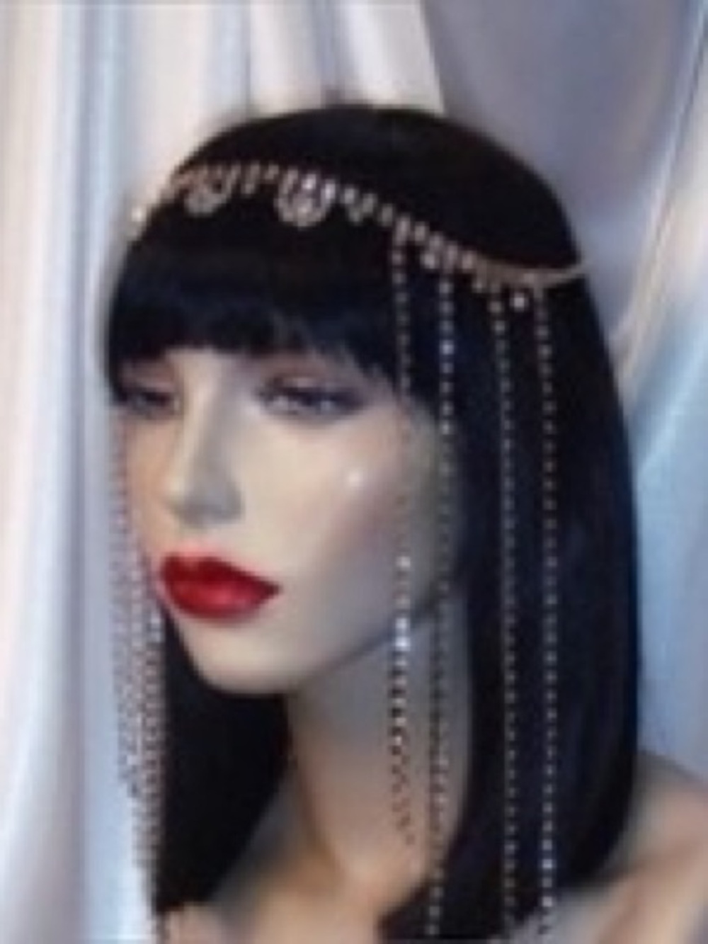 Rhinestone Cleopatra head piece